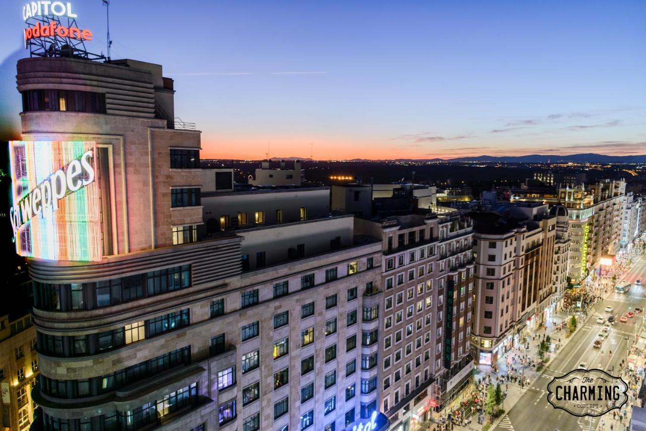 Charming Gran Via Callao Madrid Exterior photo
