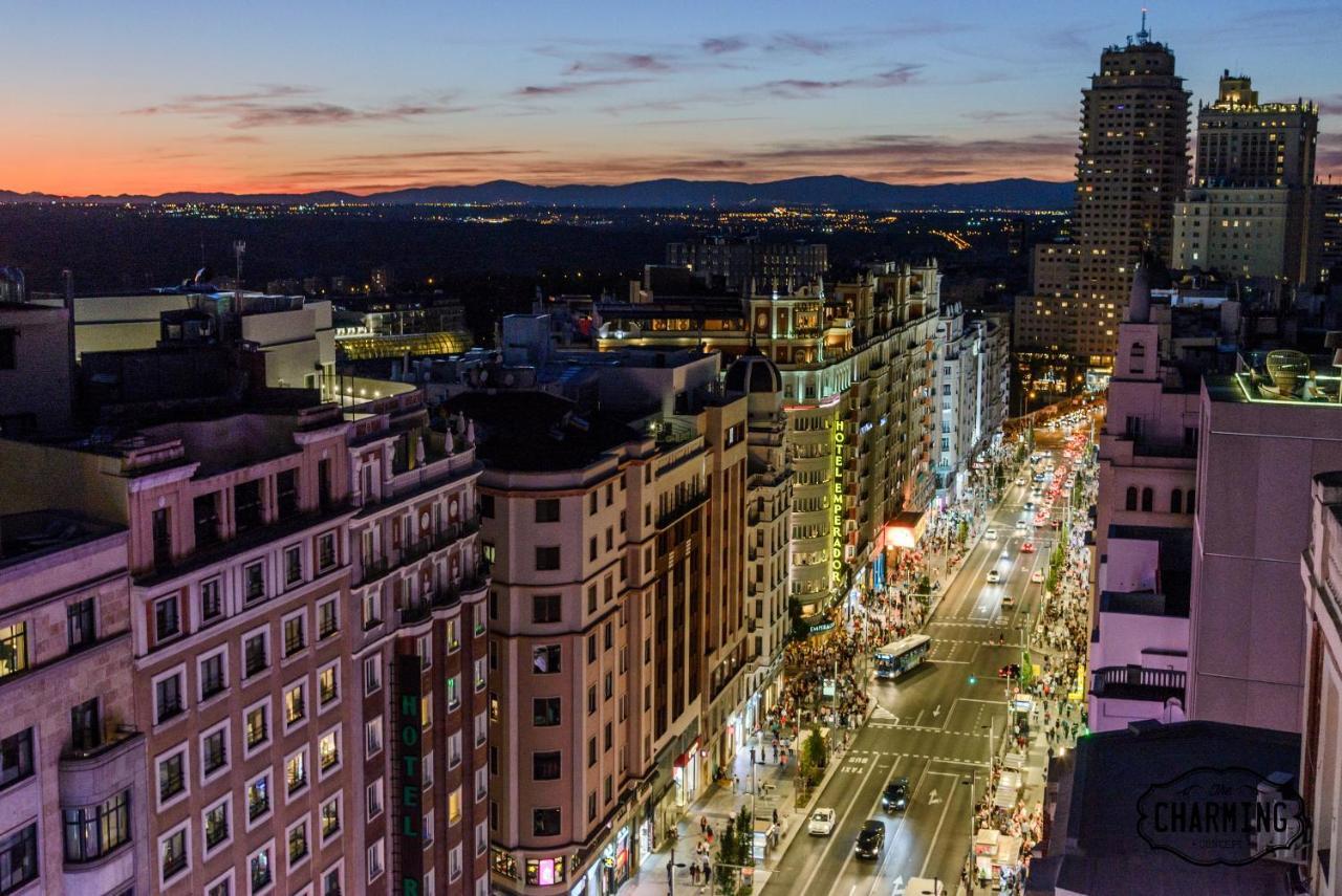 Charming Gran Via Callao Madrid Exterior photo